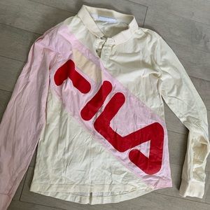 Fila women's button up top